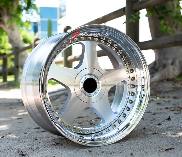 3-Piece Forged Wheels For All Models Gr-4 1