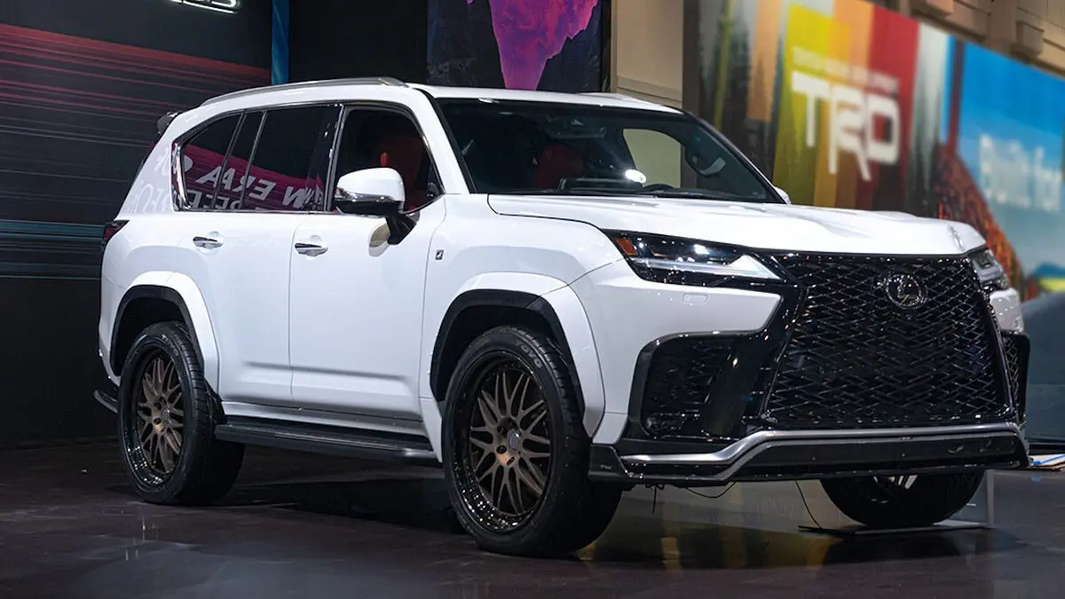Aftermarket 3-Piece Forged Wheels For Lexus Lx600 2021+ 1