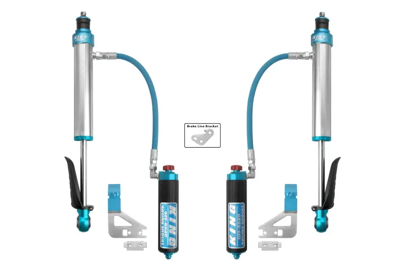 King Shocks 2022+ Toyota Tundra Rear 2.5 Dia Remote Reservoir Coilover & Adjuster (Pair) 1
