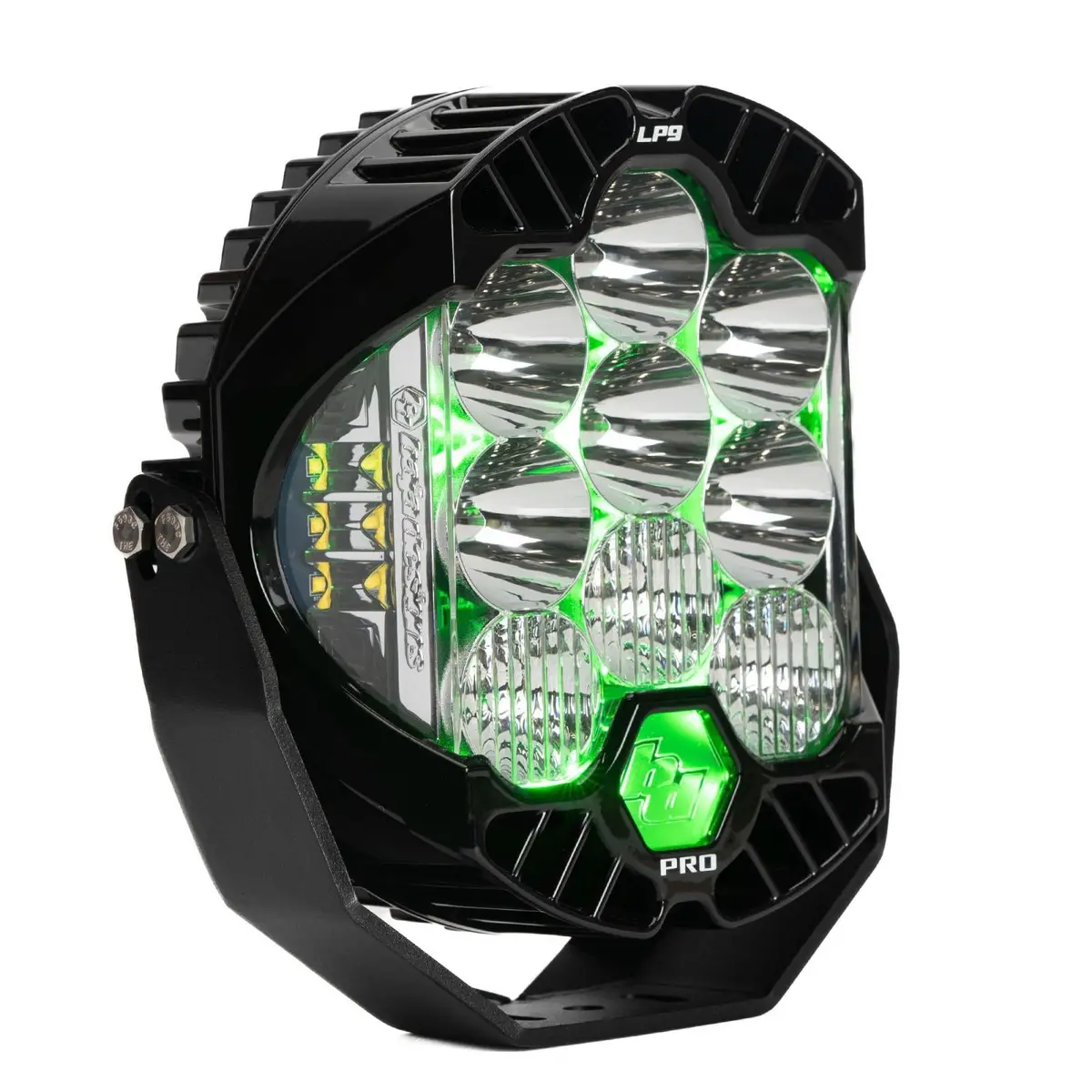 Lp9 Pro Led Auxiliary Light Pod Light Pattern Driving/Combo Green Backlight  Baja Designs 1