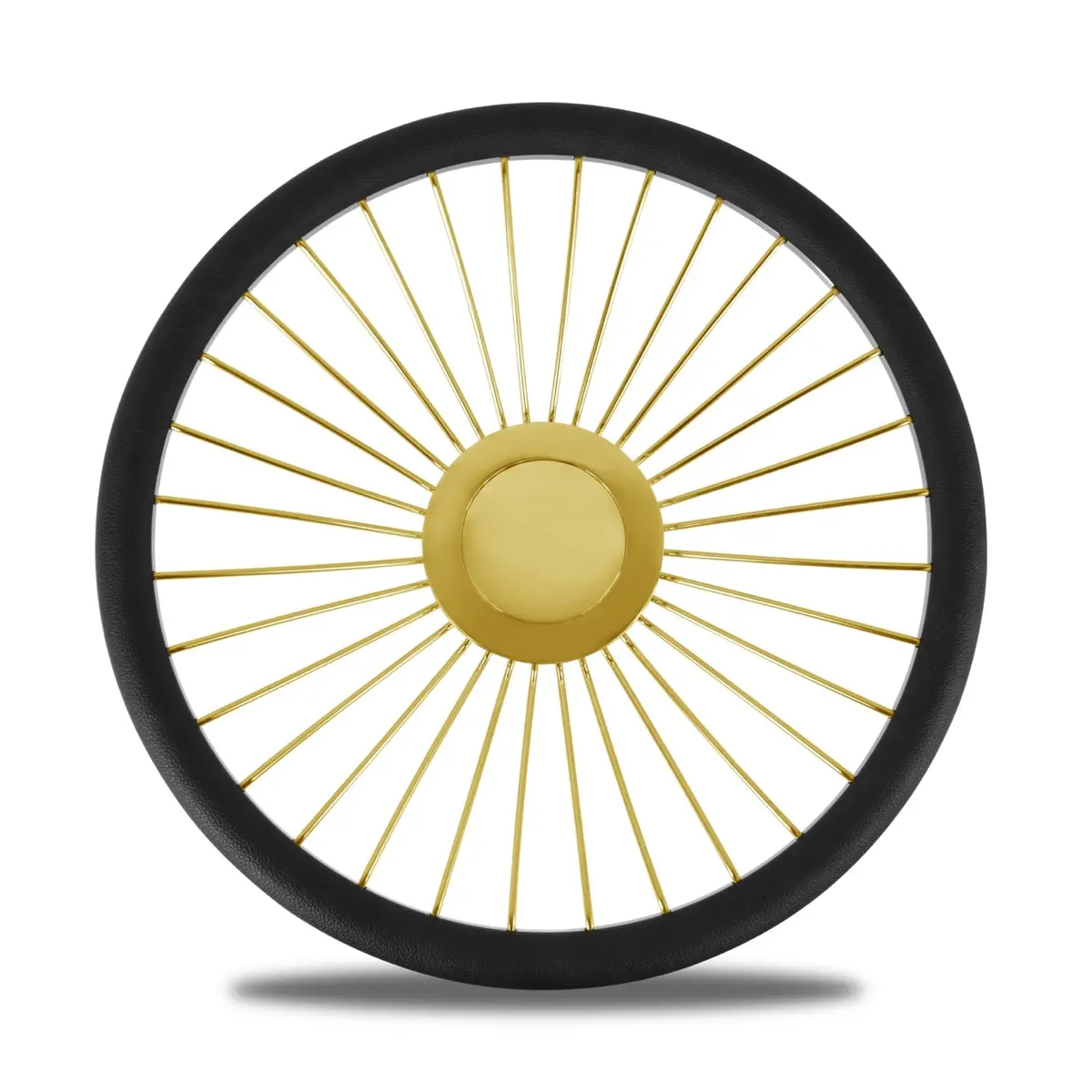 [Sale] 32 Spokes Steering Wheel Gold 1