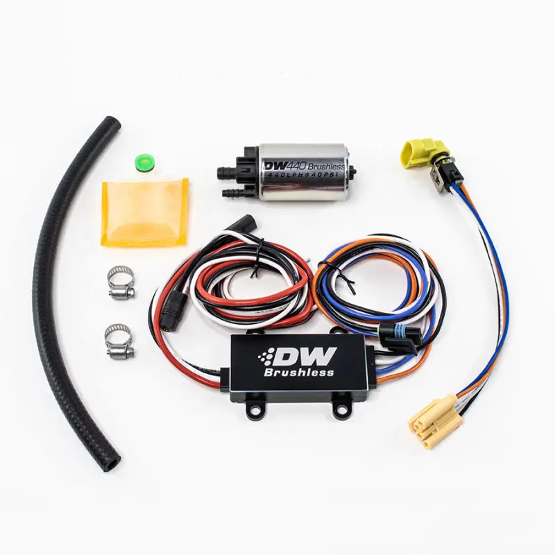 Deatschwerks Dw440 440Lph Brushless Fuel Pump W/ Single Speed Controller 1