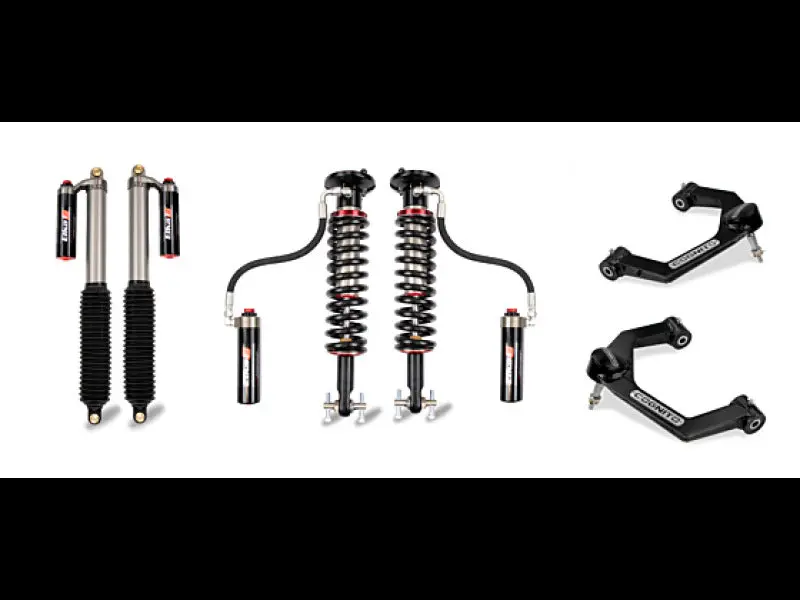 Cognito 15-20 Ford F-150 4Wd 2.5In Elite Leveling Kit W/ Elka 2.5 Reservoir Shocks 1