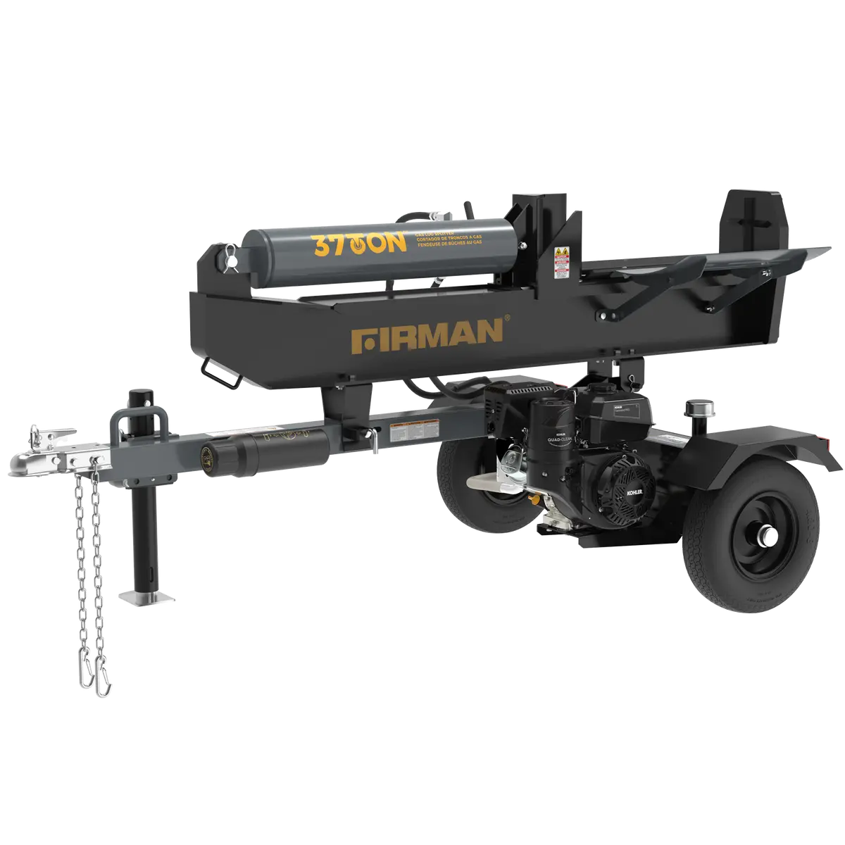 37-Ton Gas Powered Hydraulic Log Splitter 1