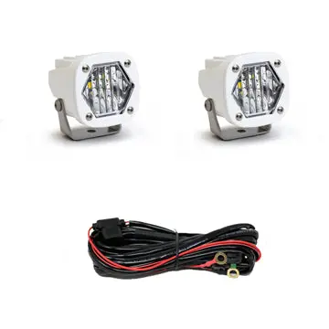 Led Light Pod S1 Wide Cornering White Pair Baja Designs 1