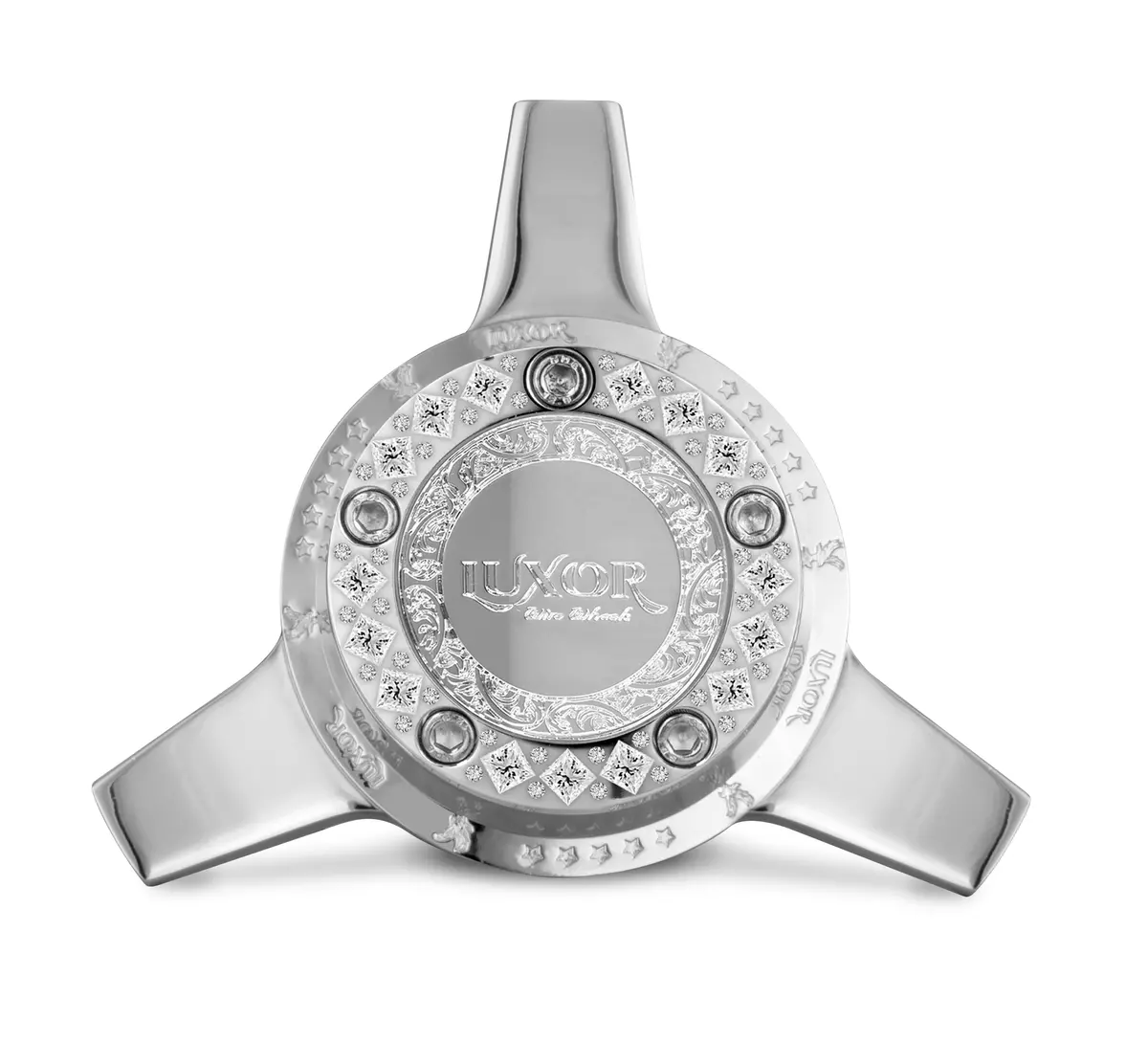 High Roller Diamond 3 Bar Knock Off Chrome 1