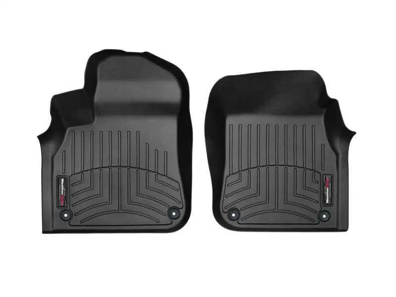 Weathertech Front Floorliners — Custom-Fit For 2017+ Porsche Cayenne — Black 1