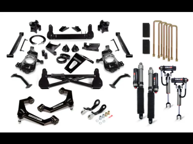 Cognito 20-24 Chevy/Gmc Silv/Sierra 2500/3500 Hd 2Wd/4Wd 7In Premier Lift Kit W/ Elka 2.5 Rr Shocks 1