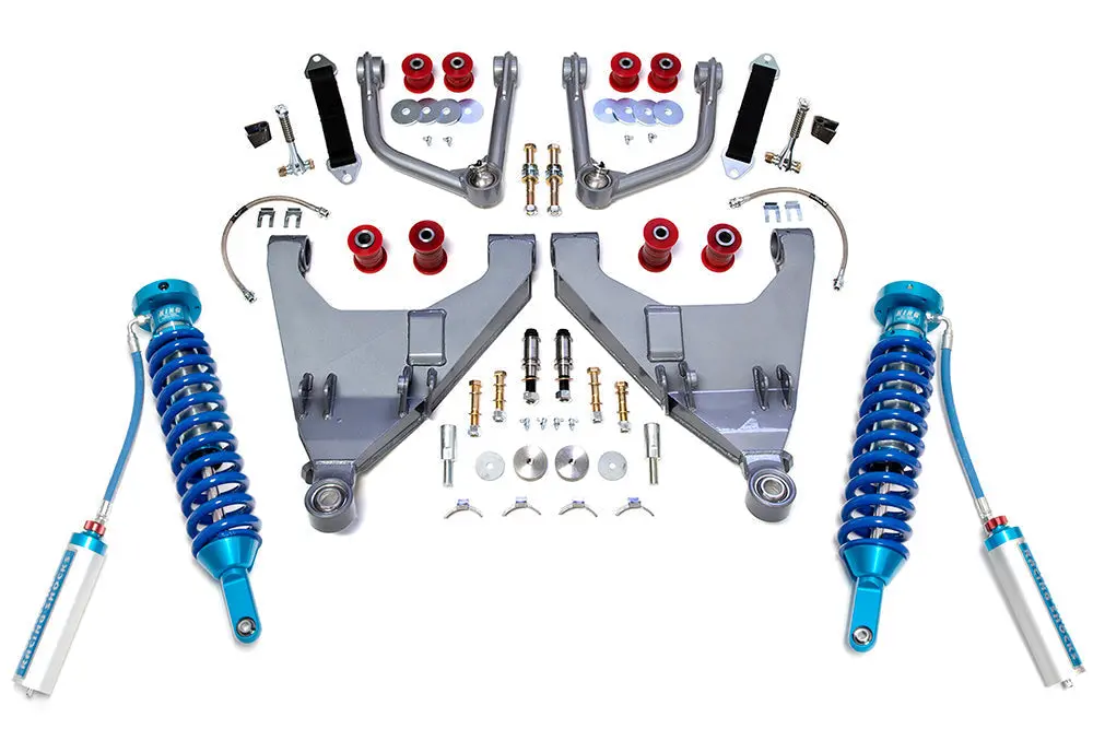 10-17 Toyota Fj Cruiser +3.5 Inch Race Series Long Travel Kit With King Coil Overs 1