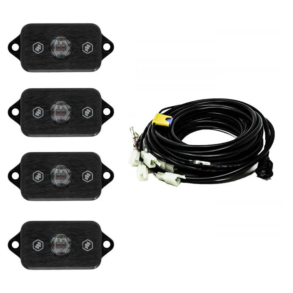 Rock Light Kit Universal Red Baja Designs 1