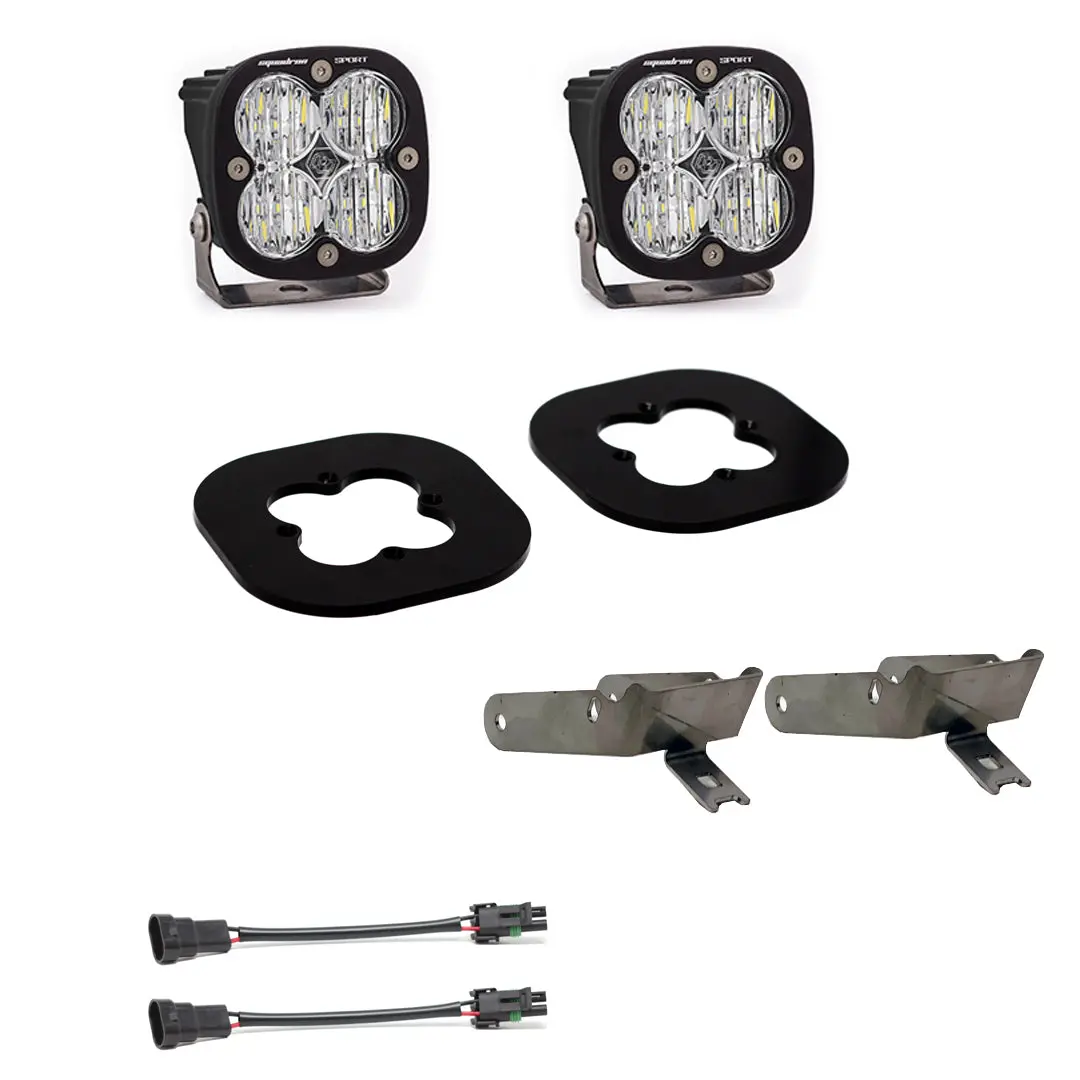 Super Duty Fog Lights Squadron Pro 11-16 Super Duty Fog Pocket Kit Baja Designs 1