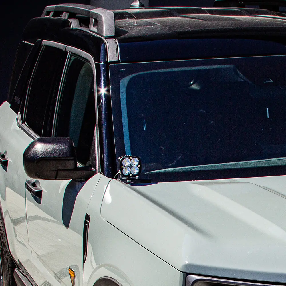 Ford Bronco Sport A-Pillar Kit Squadron Pro Clear Baja Designs 1