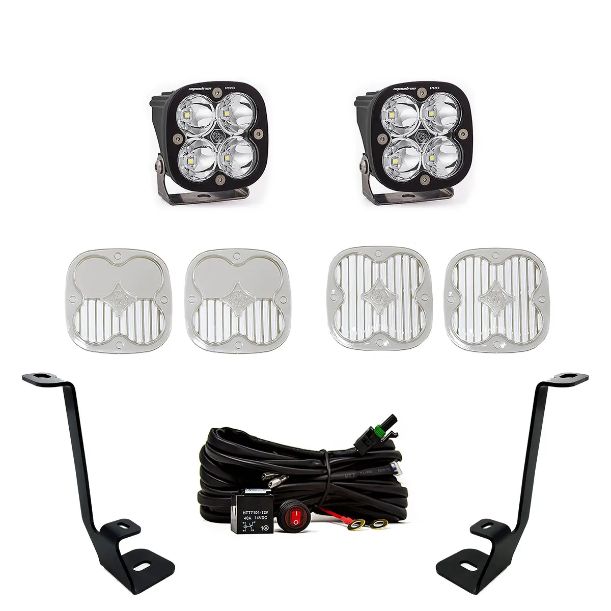 F-150 A Pillar Kit Squadron Pro Spot 21-On F-150 Baja Designs 1