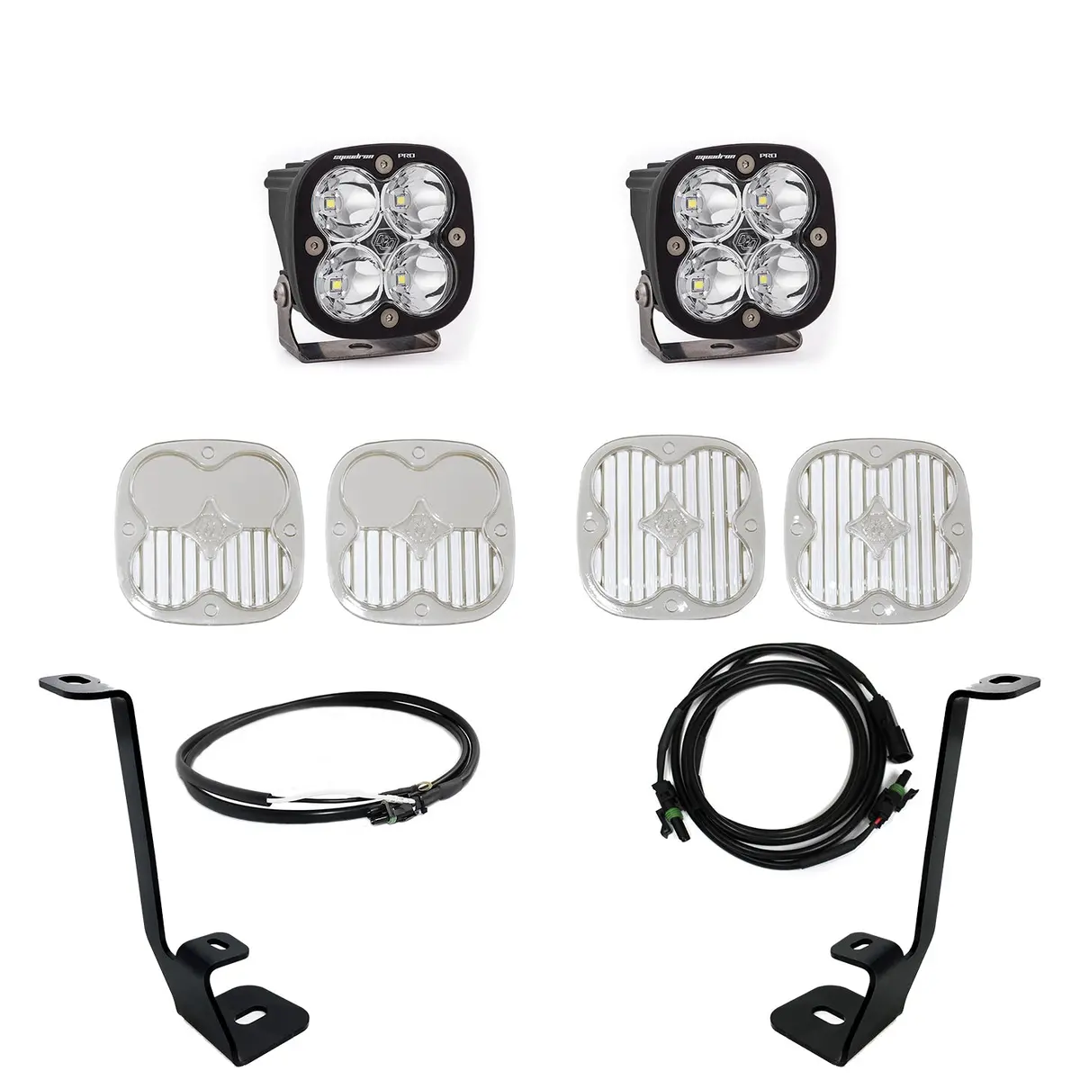 F-150 A Pillar Kit Squadron Pro Spot 21-On F-150 W/ Upfitter Baja Designs 1