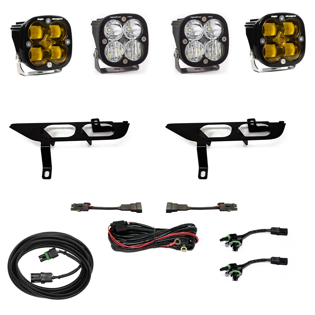 Ford, F150, (21-On), Fpk, Sae Baja Amber/Sport Dc W/O Drl Baja Designs 1
