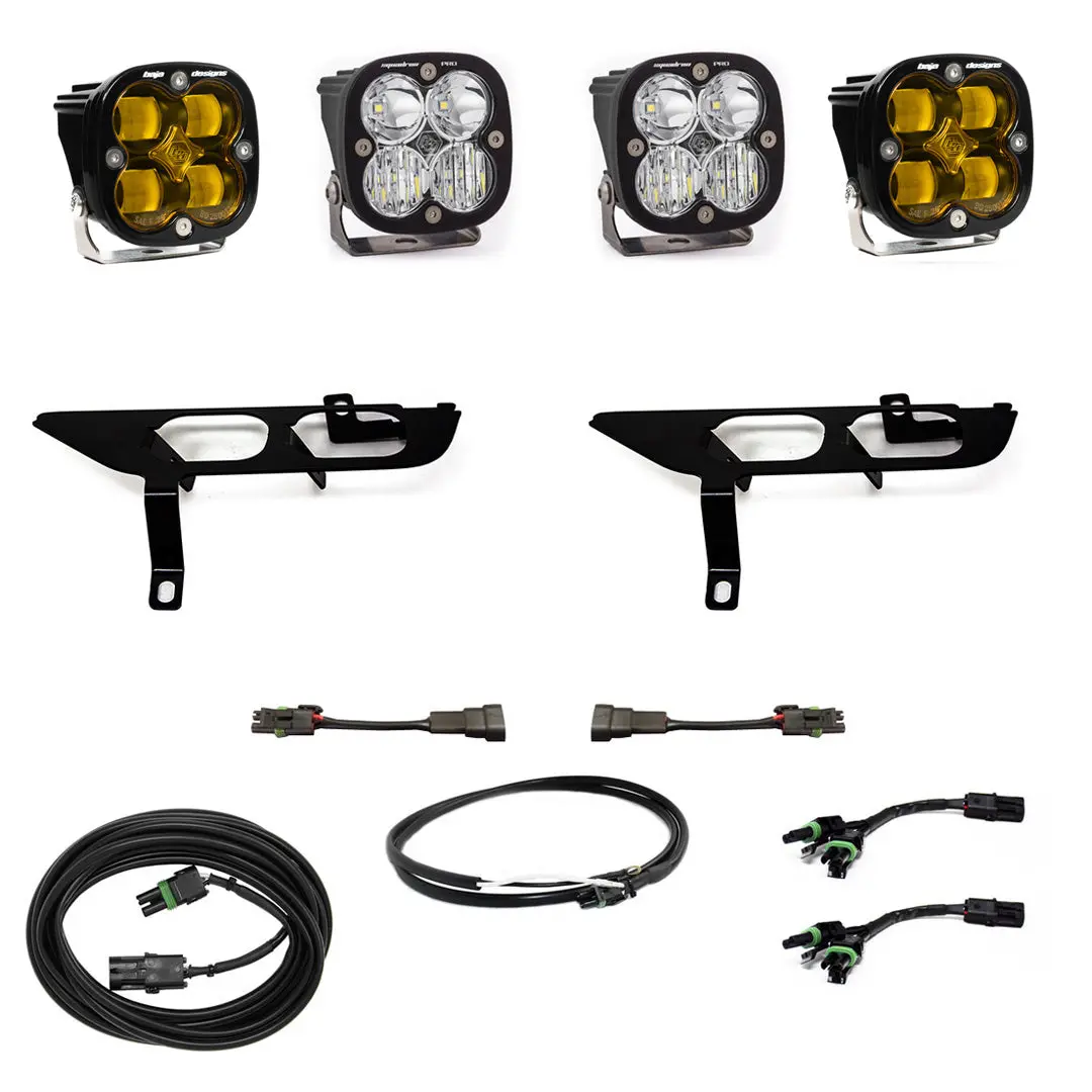 Ford, F150, (21-On), Fpk, Sae Baja Amber/Pro Dc, Up W/O Drl 1