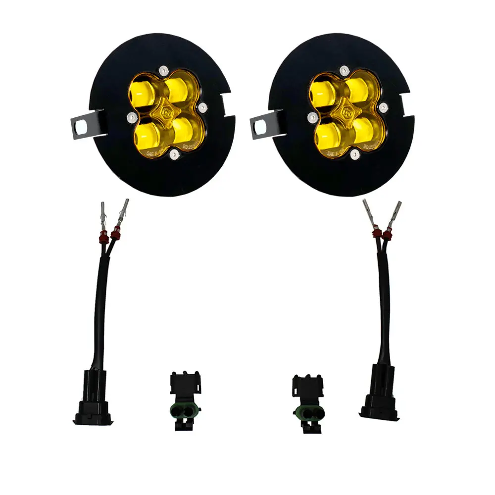 Ford/Toyota F-150 Tundra Tacoma Sae Fog Light Kit Baja Amber Baja Designs 1
