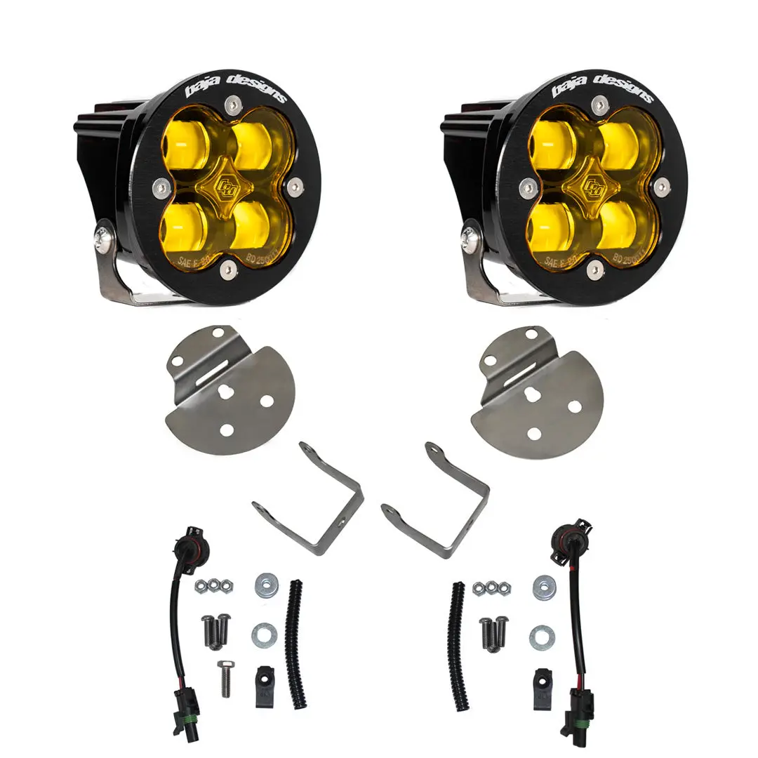 Canyon/Colorado Fog Light Sae Fog Pocket Kit Amber Fpk 15-19 Canyon/Colorado Baja Designs 1