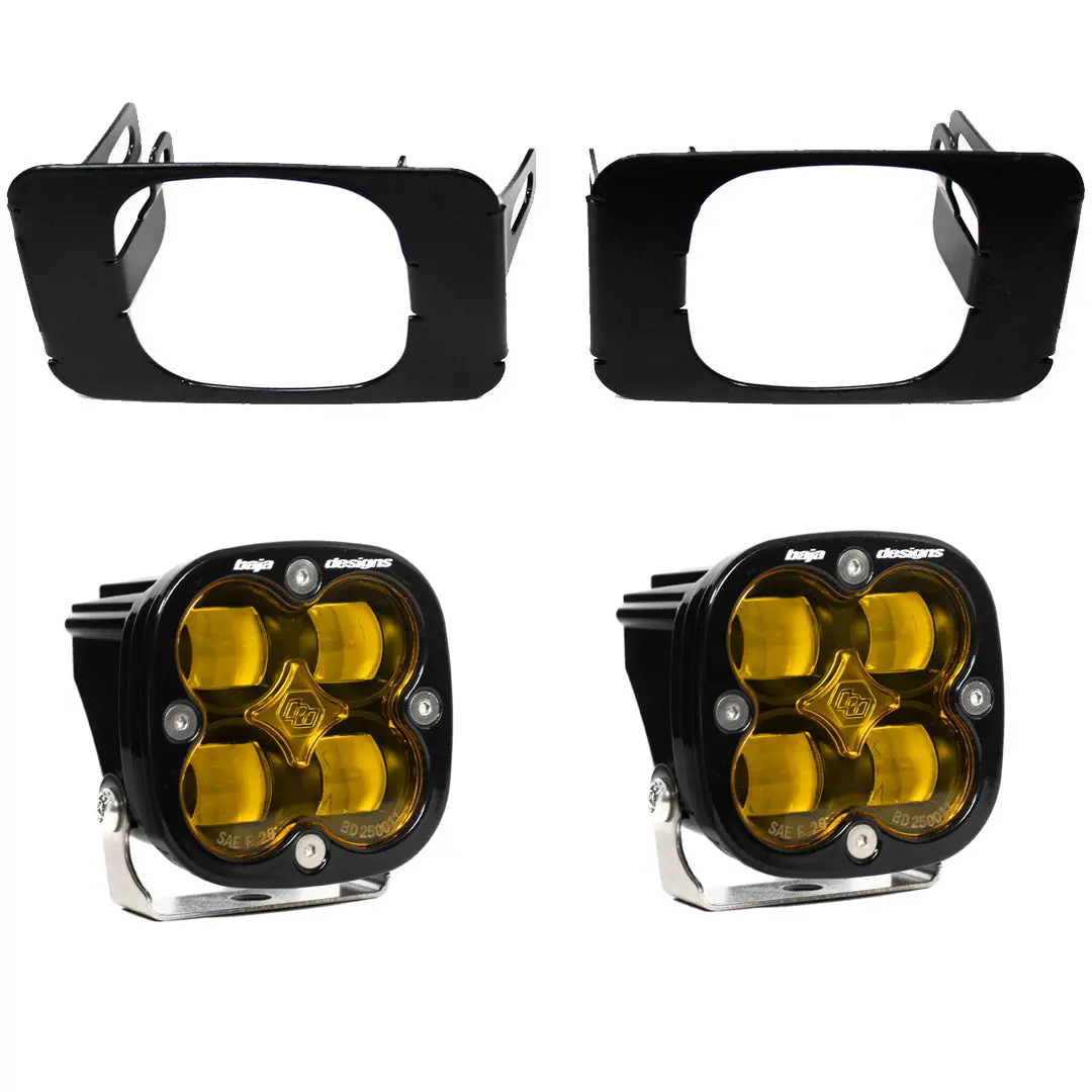 Super Duty Fog Lights Sae Baja Amber Fpk 17-18 F-150 Baja Designs 1