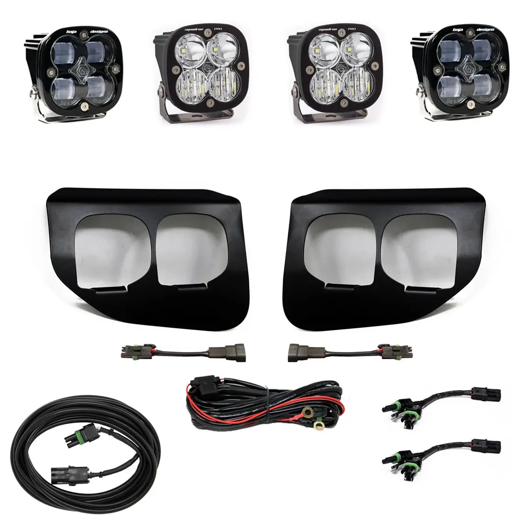 Ford Super Duty (20-22) Fog Lights Dual Fpk Sae/Pro Dc Baja Designs 1