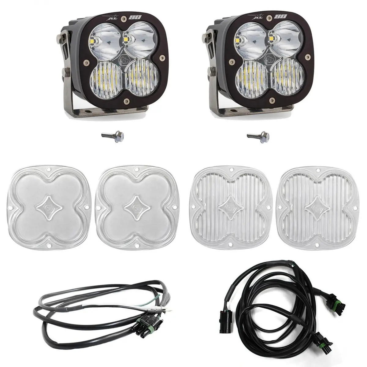 Bronco A Piller Light Kit 21-Up Ford Bronco Xl80 D/C W/Upfitter Baja Designs 1