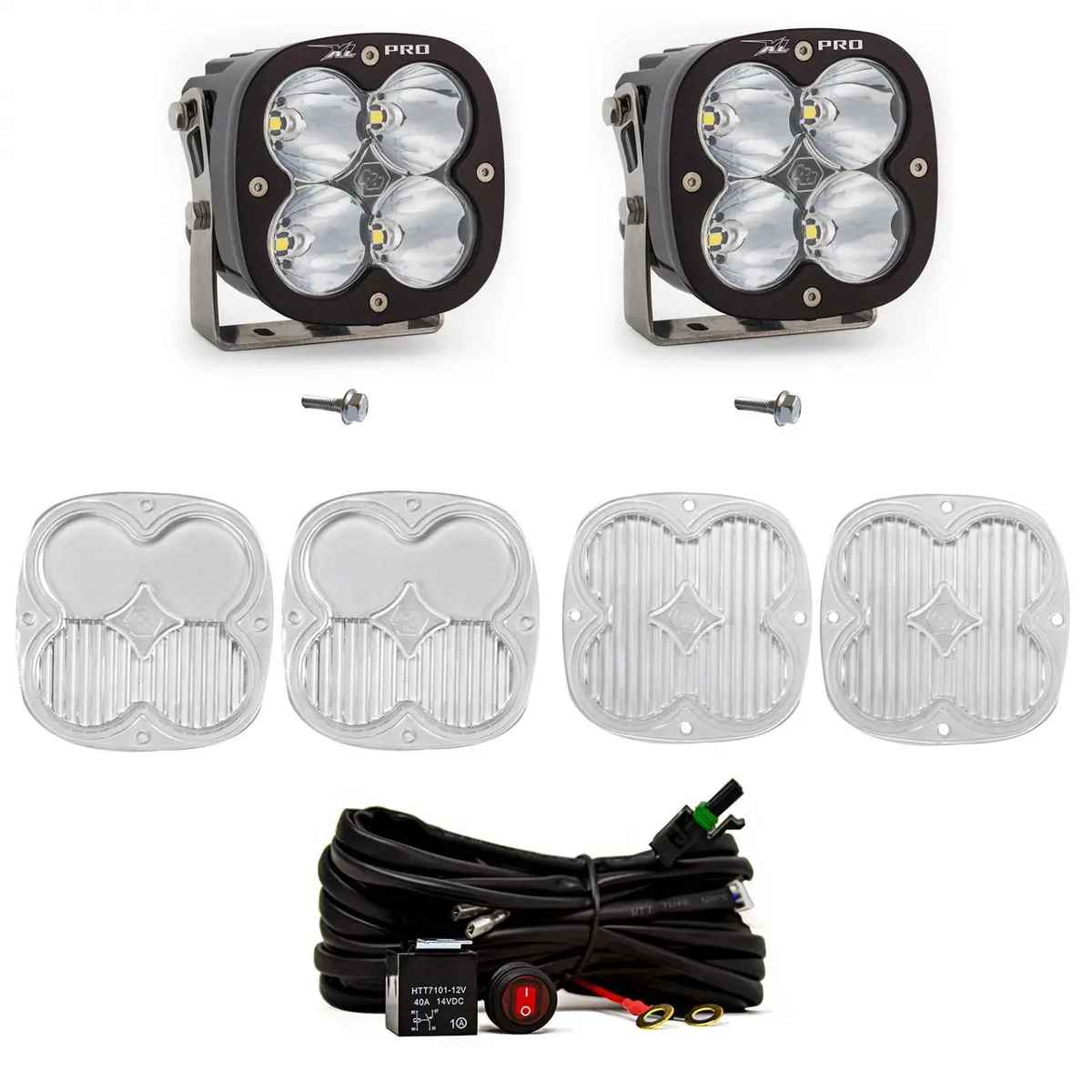 Bronco A Piller Light Kit 21-Up Ford Bronco Xl Pro Sport Baja Designs 1