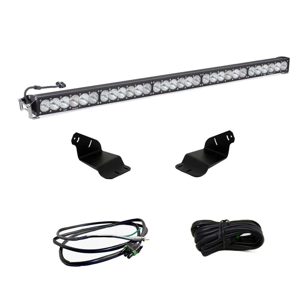 Bronco Roof Light Bar Kit 21-Up Ford Bronco 50 Onx6+ W/Upfitter Baja Designs 1