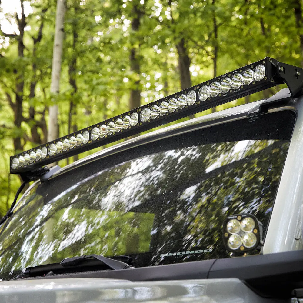 Bronco Roof Light Bar Kit 21-Up Ford Bronco 50 Onx6+ Baja Designs 1