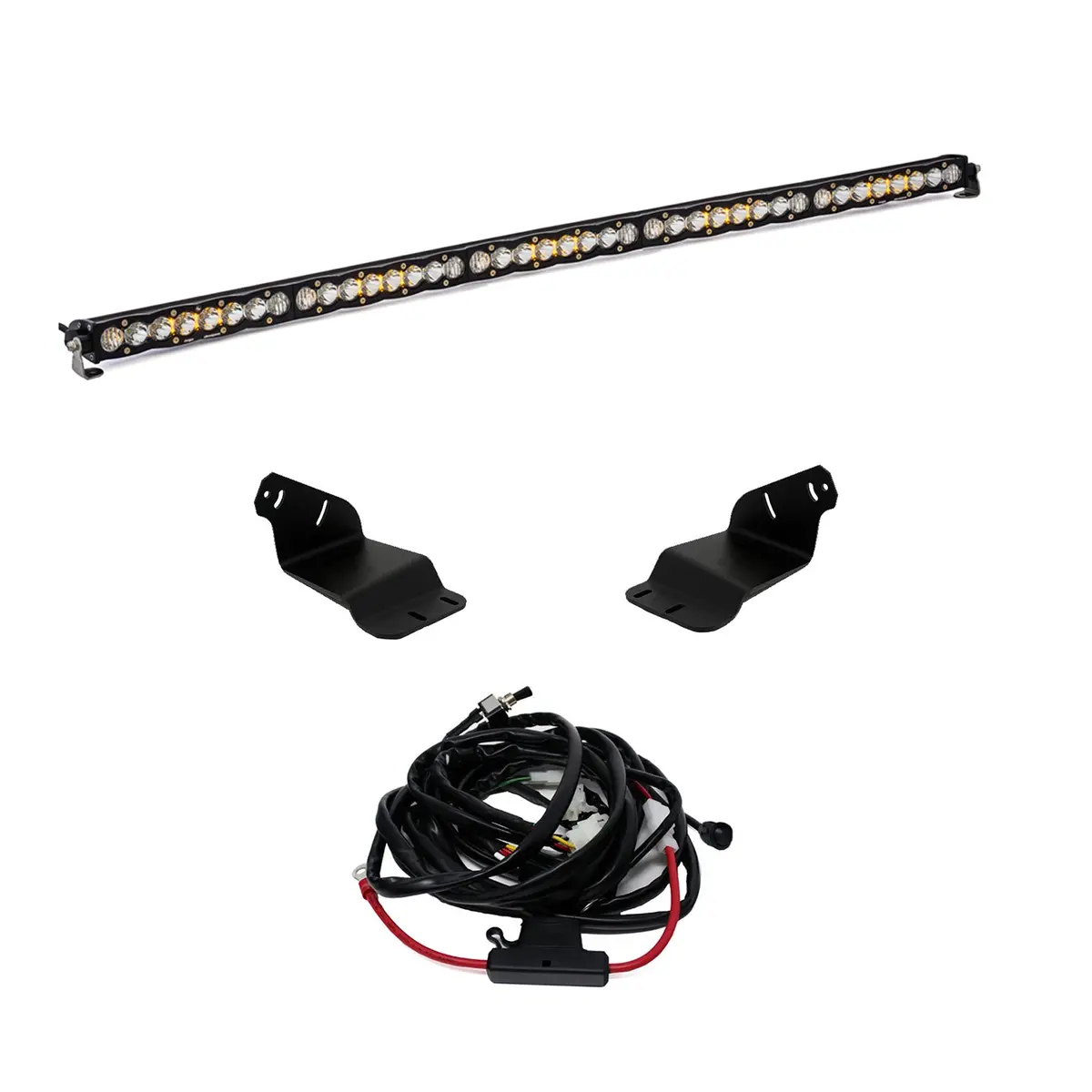 Bronco Roof Light Bar Kit 21-Up Ford Bronco 50 S8 Baja Designs 1