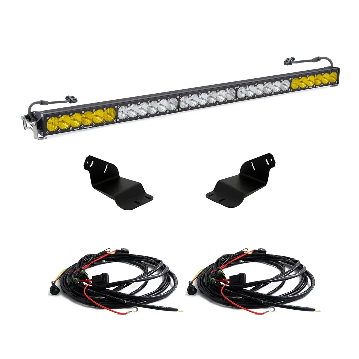 Bronco Roof Light Bar Kit 21-Up Ford Bronco 50 Inch Onx6+ Dual Control Baja Designs 1