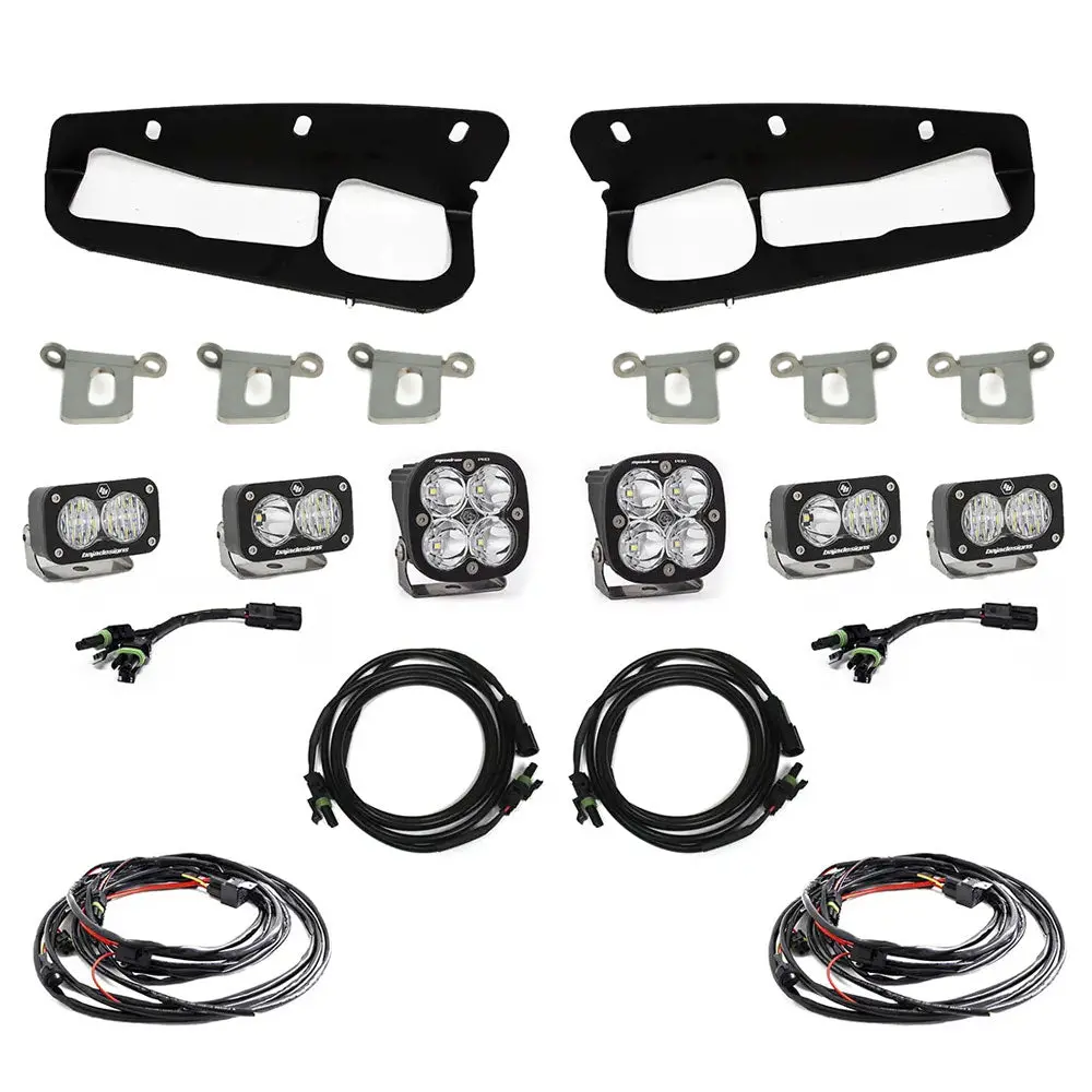 Bronco Fog Pocket Kit 21-Up Ford Bronco Pro Baja Designs 1