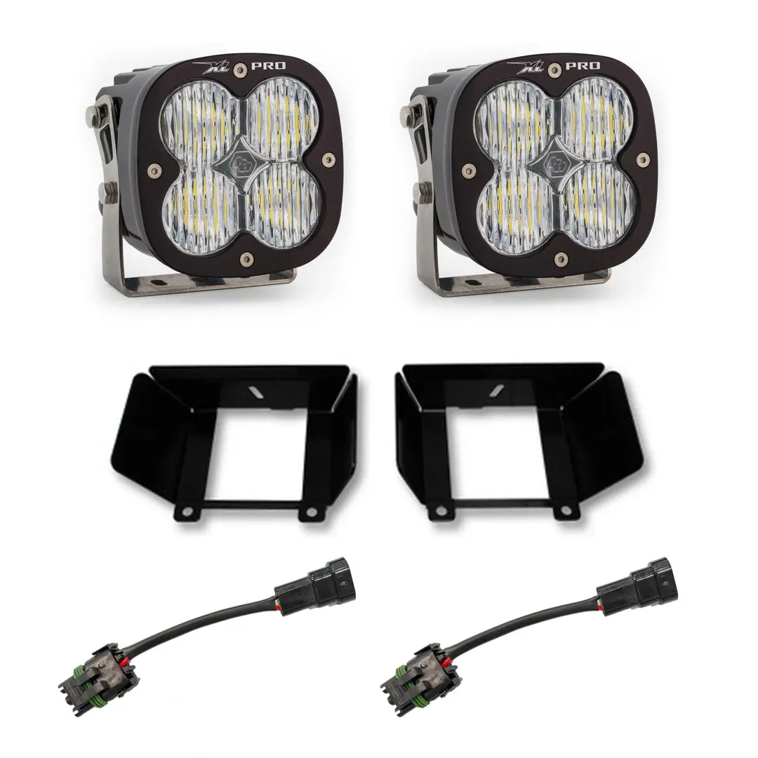 Ford Xl Pro Fog Pocket Kit Ford 2015-2017 F-150 Baja Designs 1