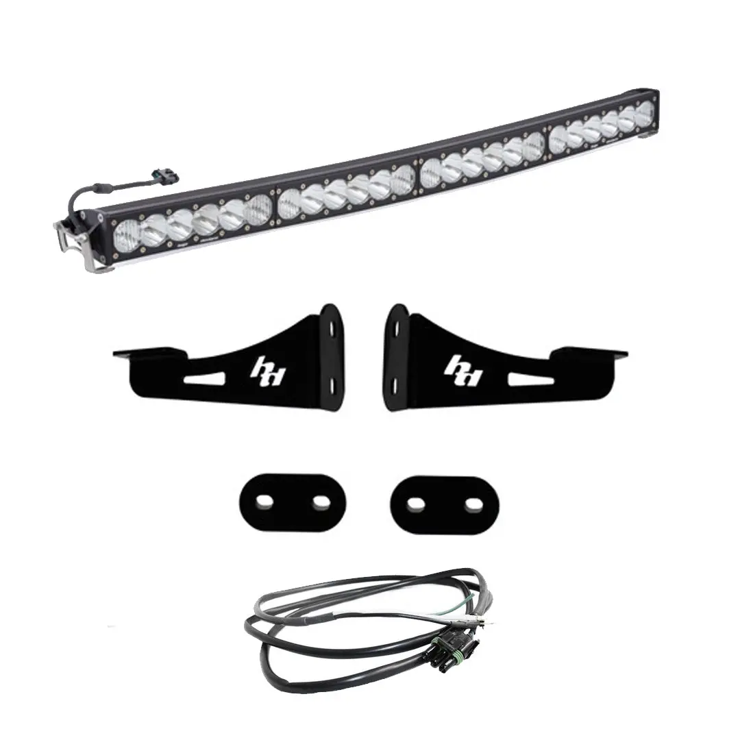 Ford Onx6+ 40 Inch Arc, Front Bumper Kit Ford 2017-2019 F-250/350 (40 Inch) Baja Designs 1