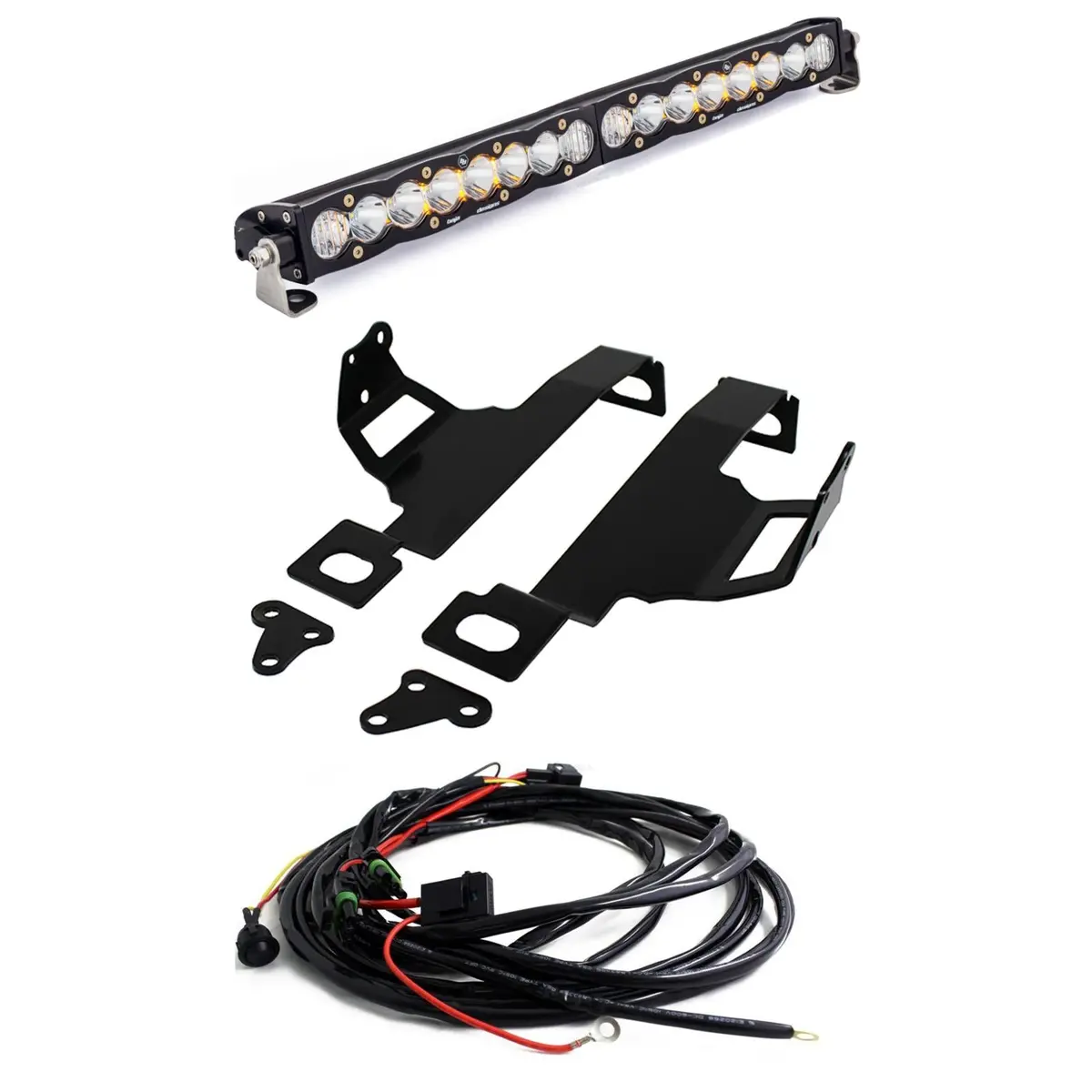 Ford Super Duty (11-16) S8 20 Inch Front Bumper Kit Baja Designs 1