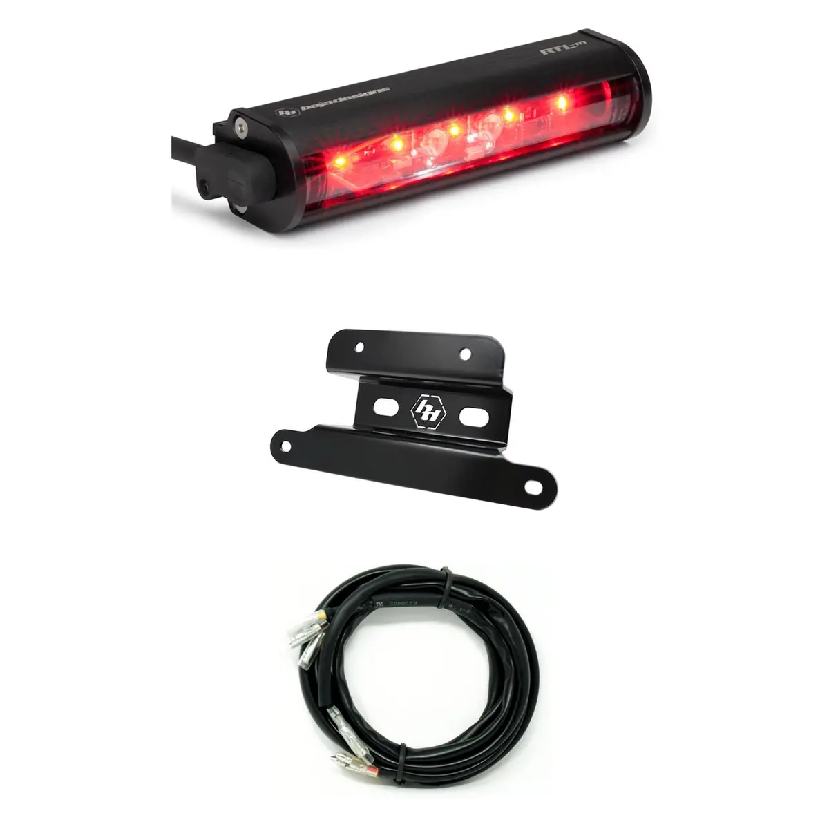 Rtl-M Spare Tire Mount Kit With Light Baja Designs 1
