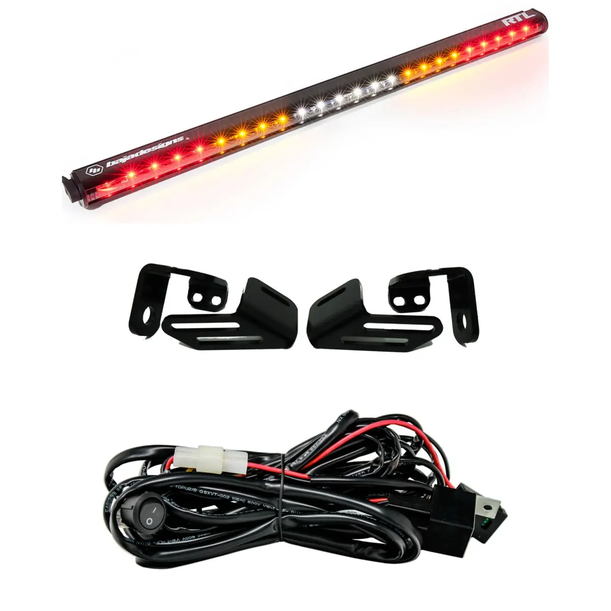 Rtl 30 Inch Rear Tail Light Kit 18 Wildcat Xx No Turn Signal Clear Baja Designs 1