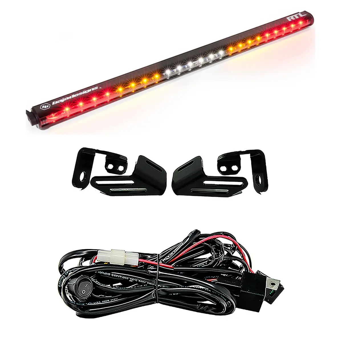 Rtl 30 Inch Rear Tail Light Kit 18 Wildcat Xx Turn Signal Clear Baja Designs 1