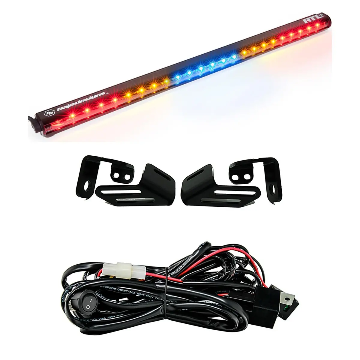 Rtl 30 Inch Rear Tail Light Kit 18 Wildcat Xx Blue No Turn Signal Baja Designs 1