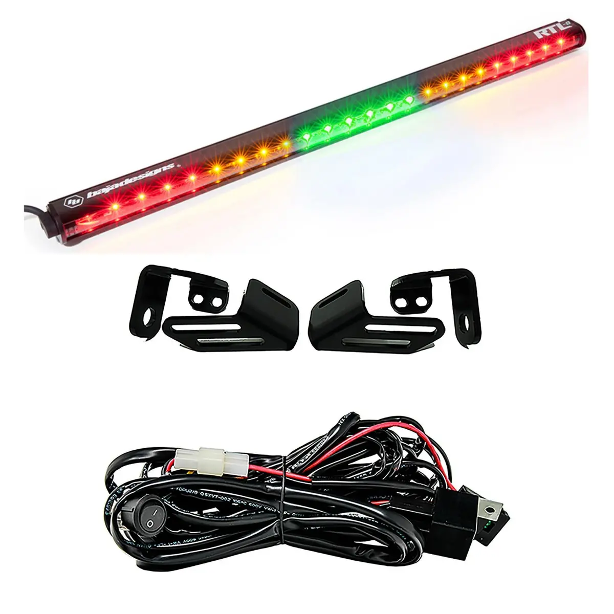Rtl 30 Inch Rear Tail Light Kit 18 Wildcat Xx Green No Turn Signal Baja Designs 1