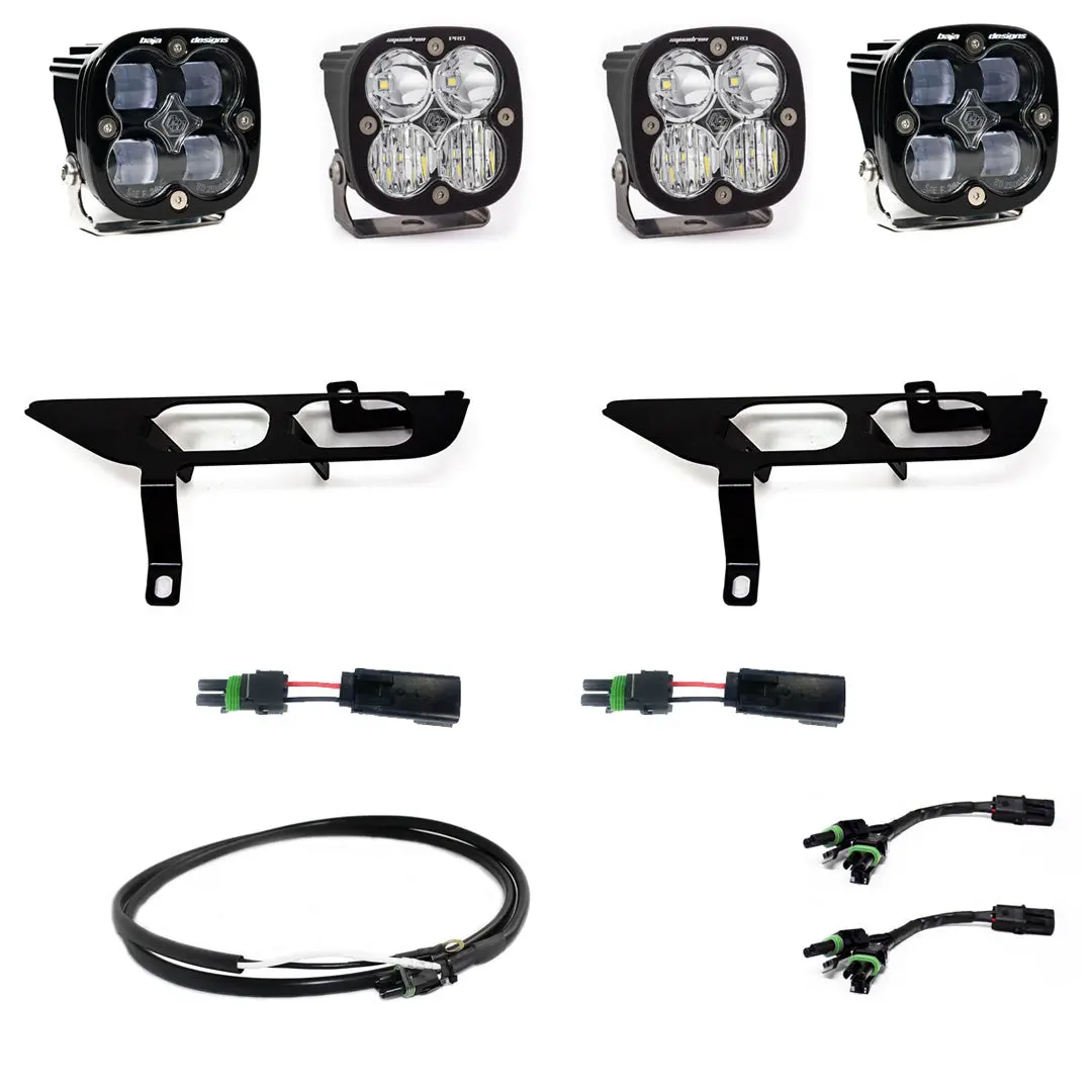 Ford, F150, (21-On), Fpk, Sae Clear/Pro Dc Up W/ Drl Baja Designs 1