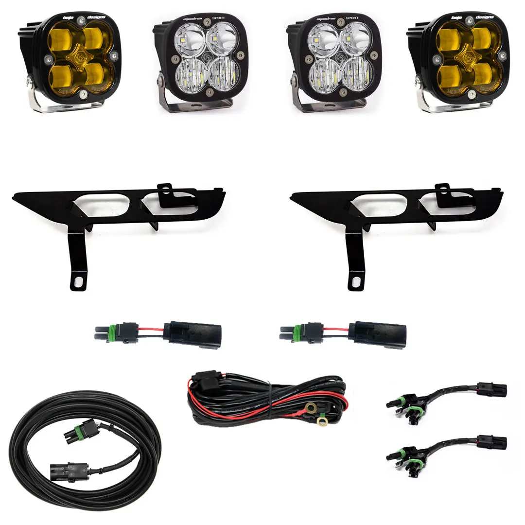F-150 Light Kit Fpk, Sae Clear/Sport Dc W/ Drl 21-Present Ford F150 Baja Designs 1