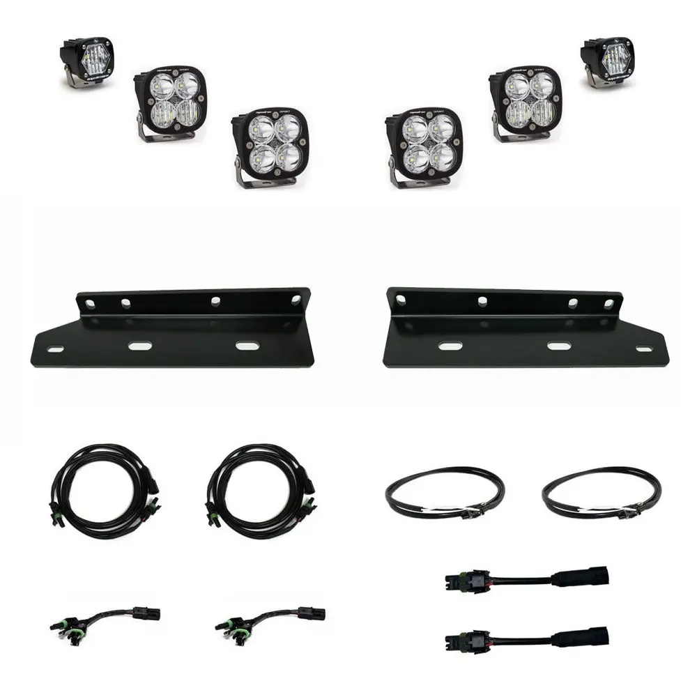 Aftermarket Fog Pocket Sport Kit Fits 21-On Ford Raptor Baja Designs 1