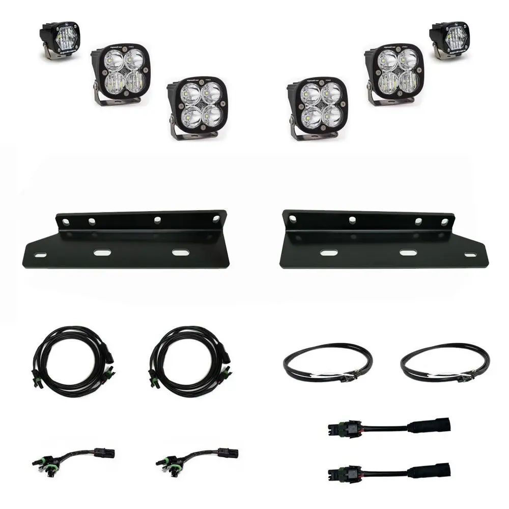 Aftermarket Fog Pocket Pro Kit Fits 21-On Ford Raptor Baja Designs 1