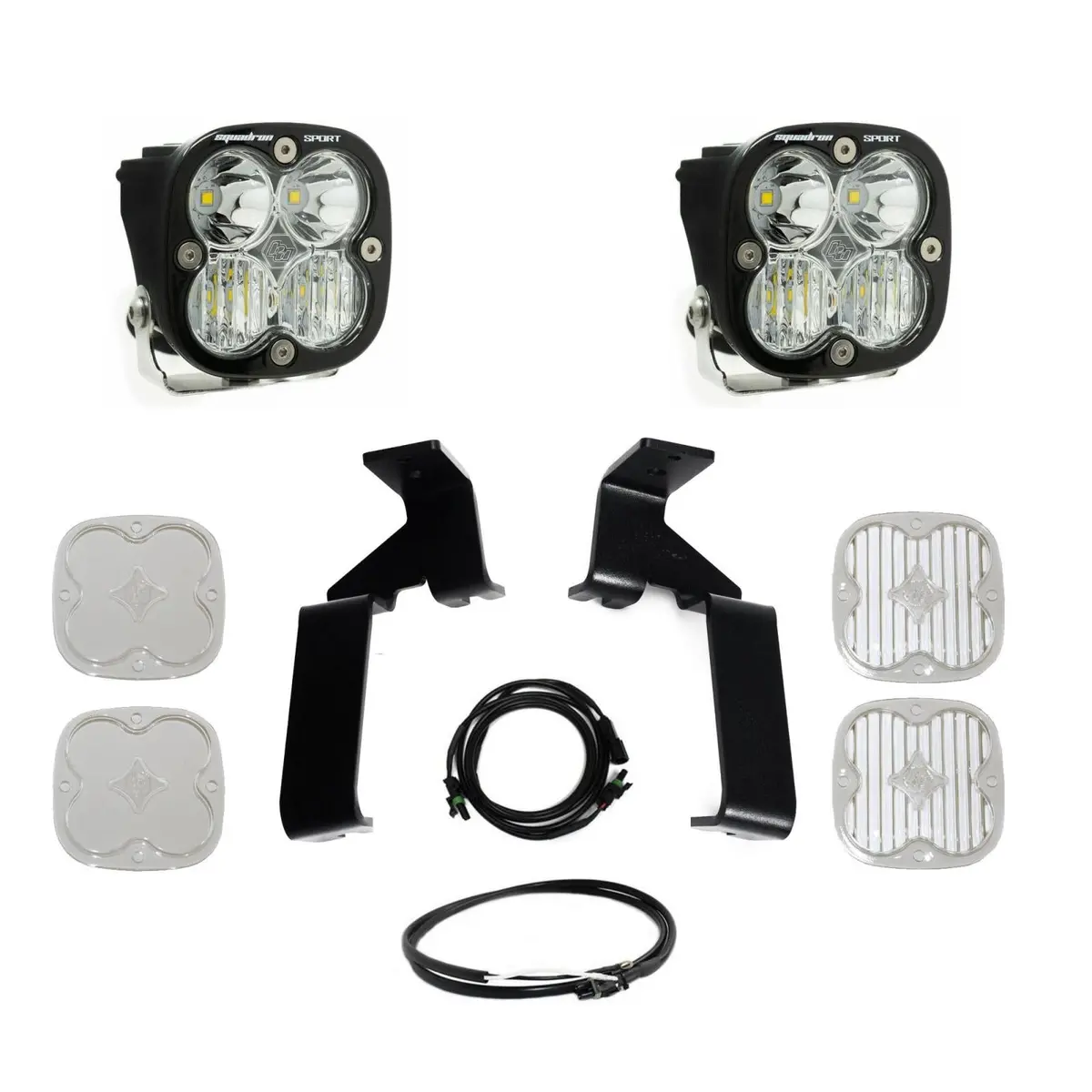 Squadron Sport A-Pillar Kit Fits 21-On Ford Raptor Baja Designs 1