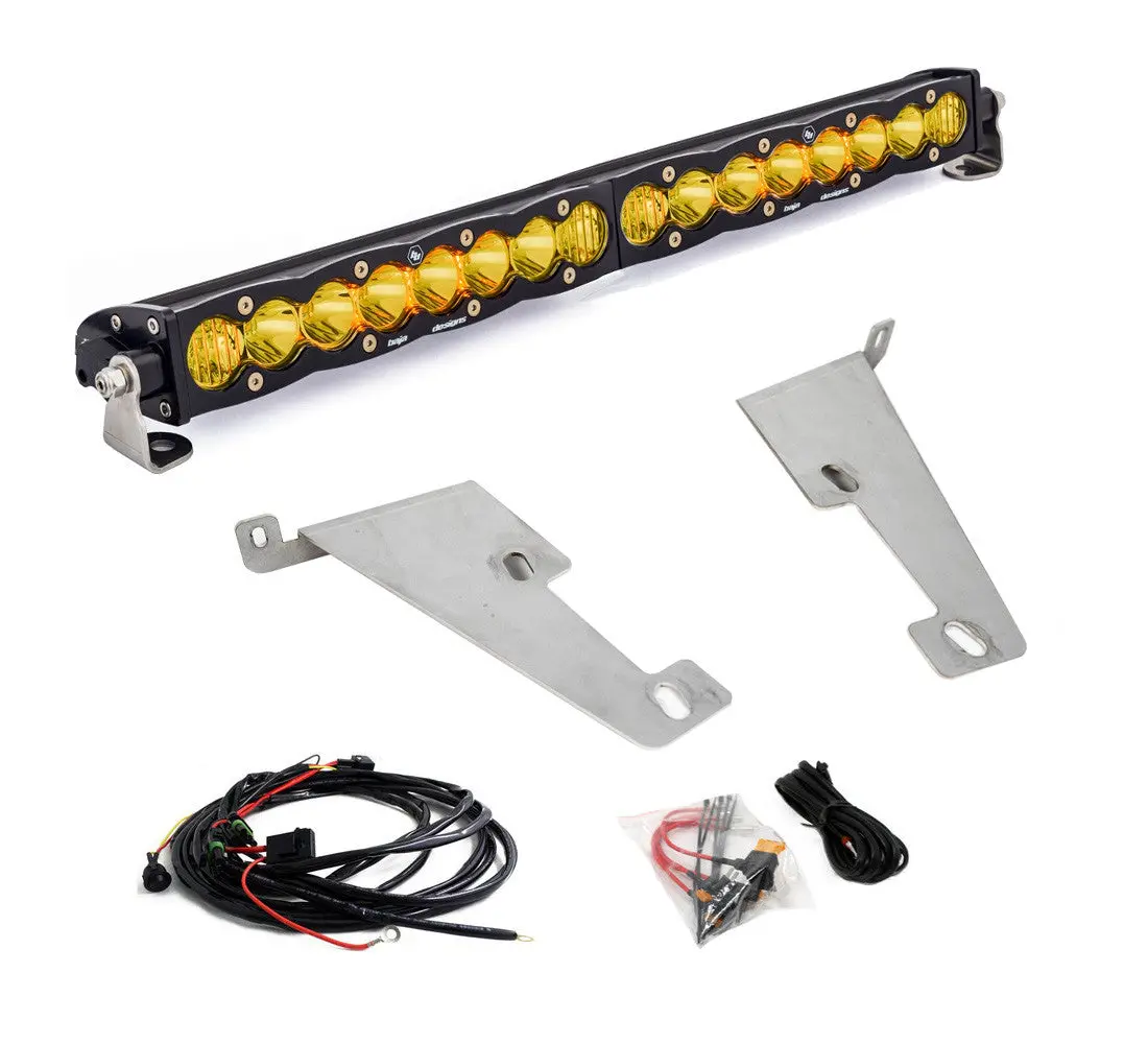 2022 Toyota Tundra 20 Inch S8 Behind Bumper Kit Amber Non-Hybrid 1