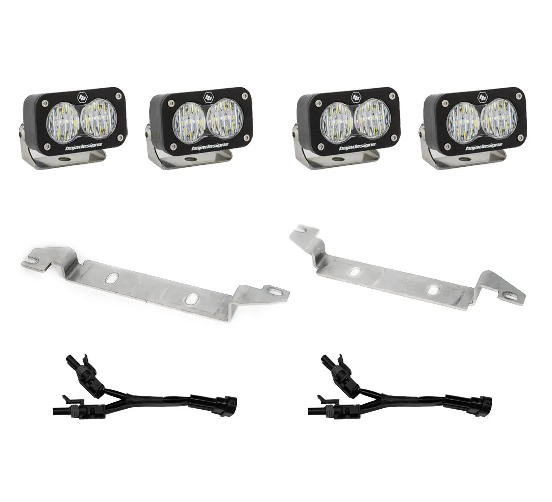 2022 Toyota Tundra S2 Sport Oem Fog Light Replacement Kit Baja Designs 1