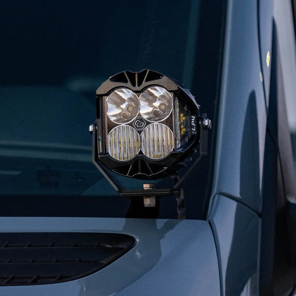 Mercedes Sprinter Van Lp4 A-Pillar Kit Mercedes 2014-2018 Sprinter Van (Driving/Combo; Clear) Baja Designs 1