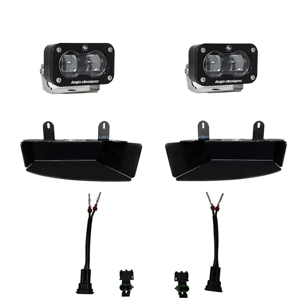 Ram S2 Sae Fog Pocket Light Kit Ram 19-Present 2500/3500 Baja Designs 1