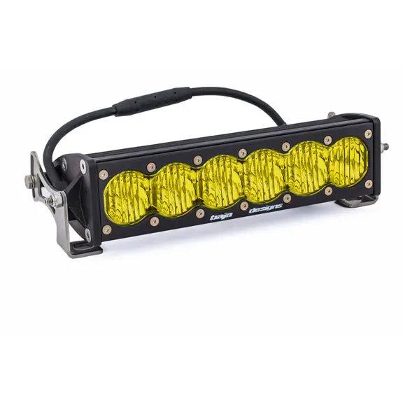 10 Inch Led Light Bar Baja Amber Lens Wide Driving Onx6 Baja Designs 1