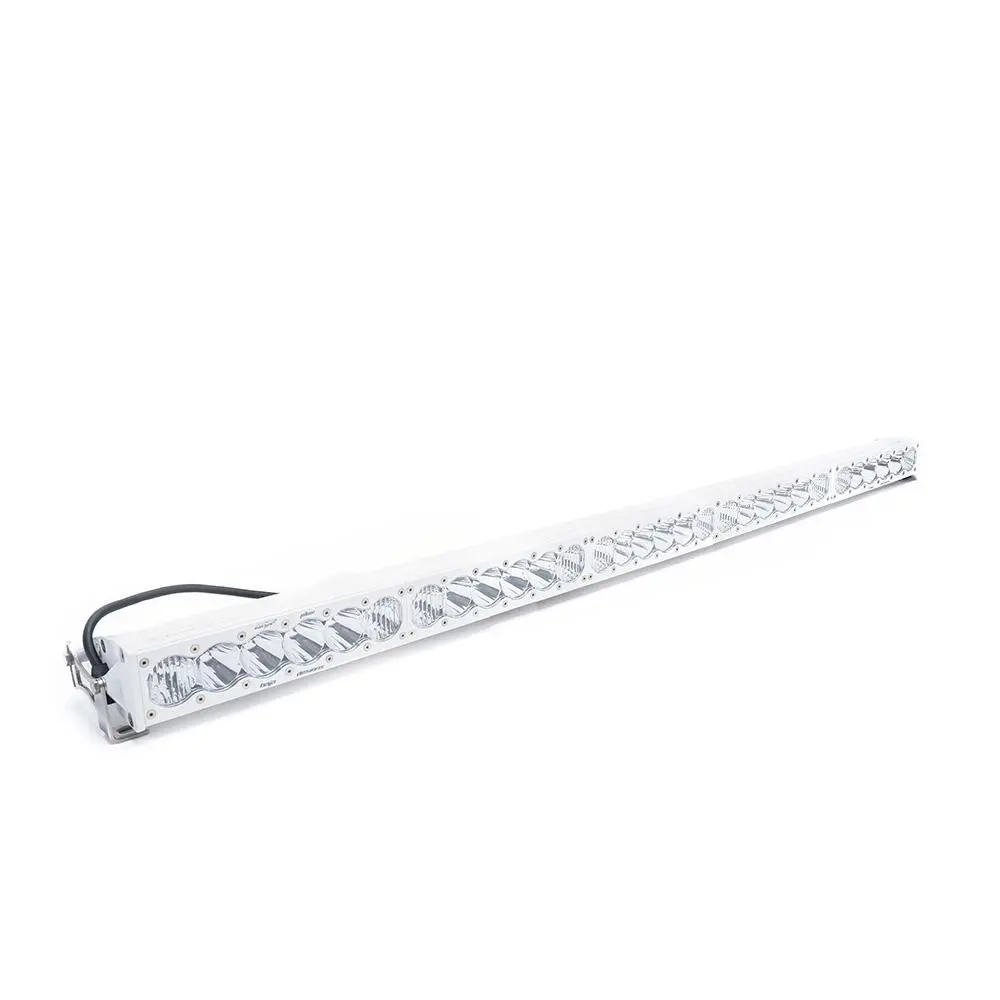 Onx6+ White Straight Led Light Bar (50 Inch; Driving/Combo; Clear) Baja Designs 1